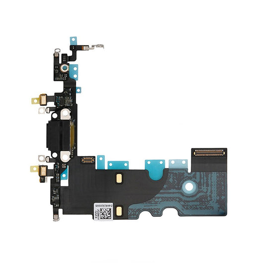 iPhone SE 2022 Laddkontakt med Flexkabel  - Svart image 1