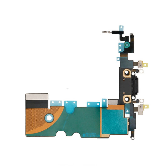 iPhone SE 2022 Laddkontakt med Flexkabel  - Svart image 2