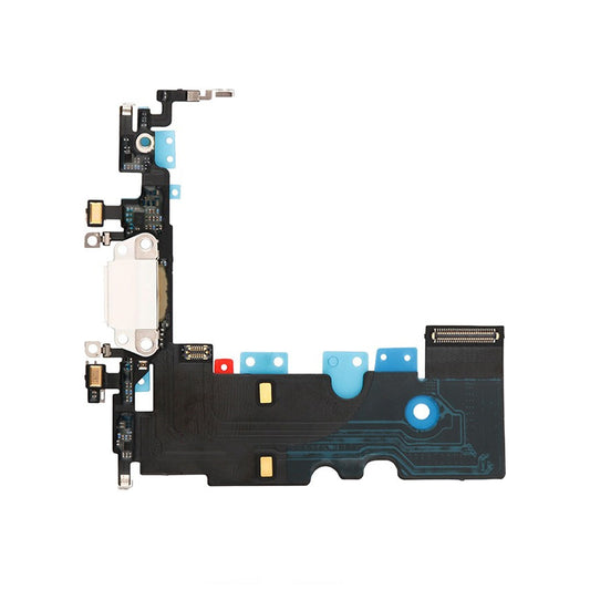 iPhone SE 2022 Laddkontakt med Flexkabel  - Vit image 1
