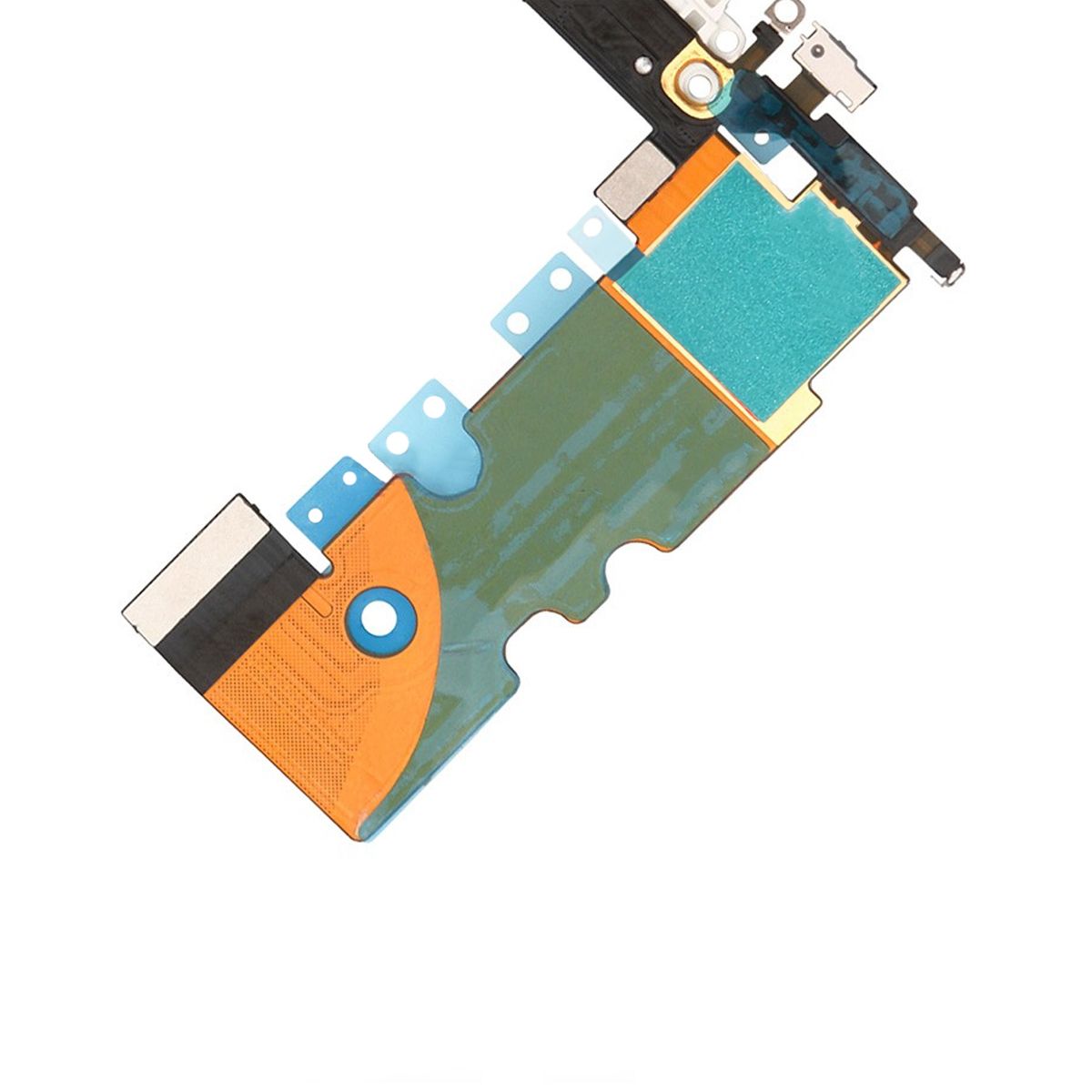 iPhone SE 2022 Laddkontakt med Flexkabel  - Vit image 4
