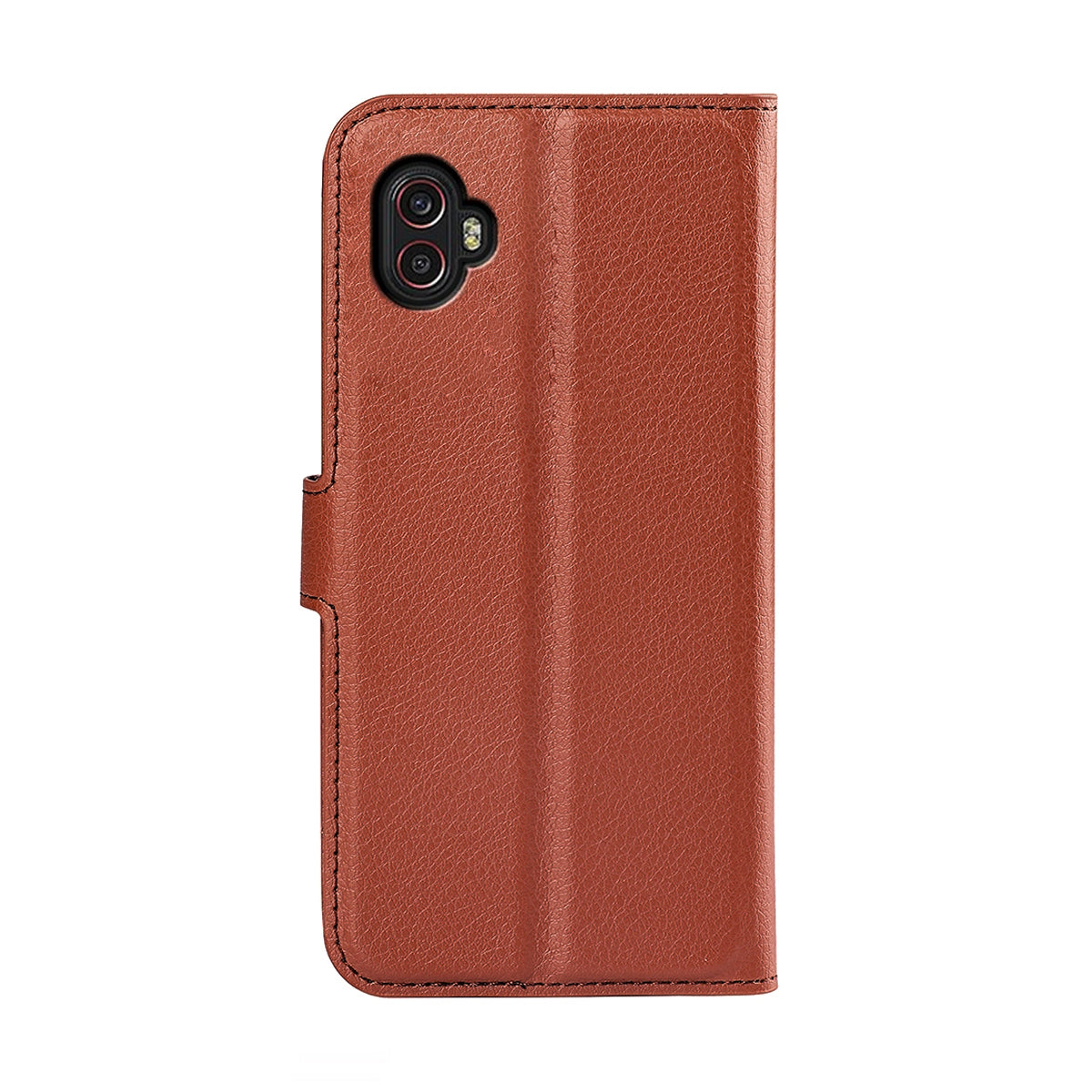 Samsung Galaxy Xcover 6 Pro Plånboksfodral med Stativ - Brun image 4