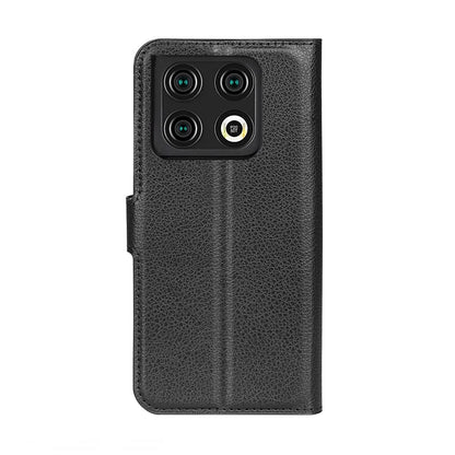 OnePlus 10T Plånboksfodral med Stativ - Svart image 3
