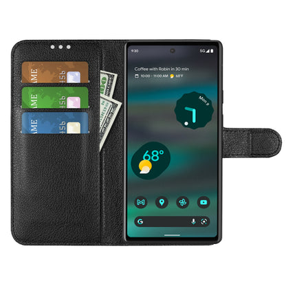 Google Pixel 7 Plånboksfodral med Stativ - Svart image 2