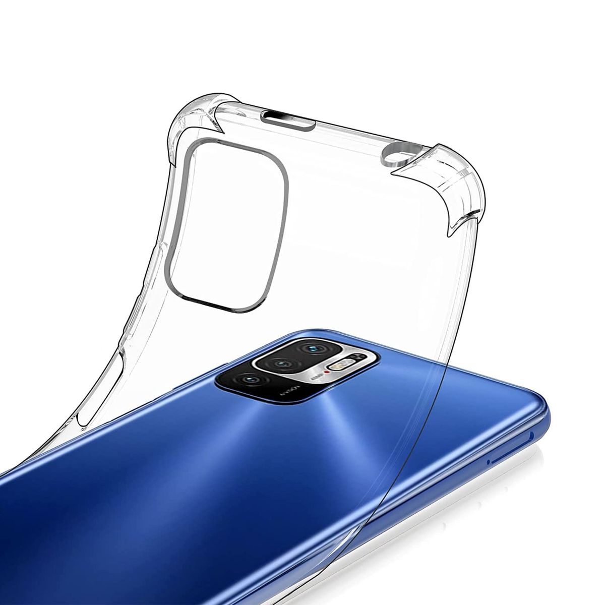 Xiaomi Redmi 10 5G Skal - Stöttåligt Transparent image 4