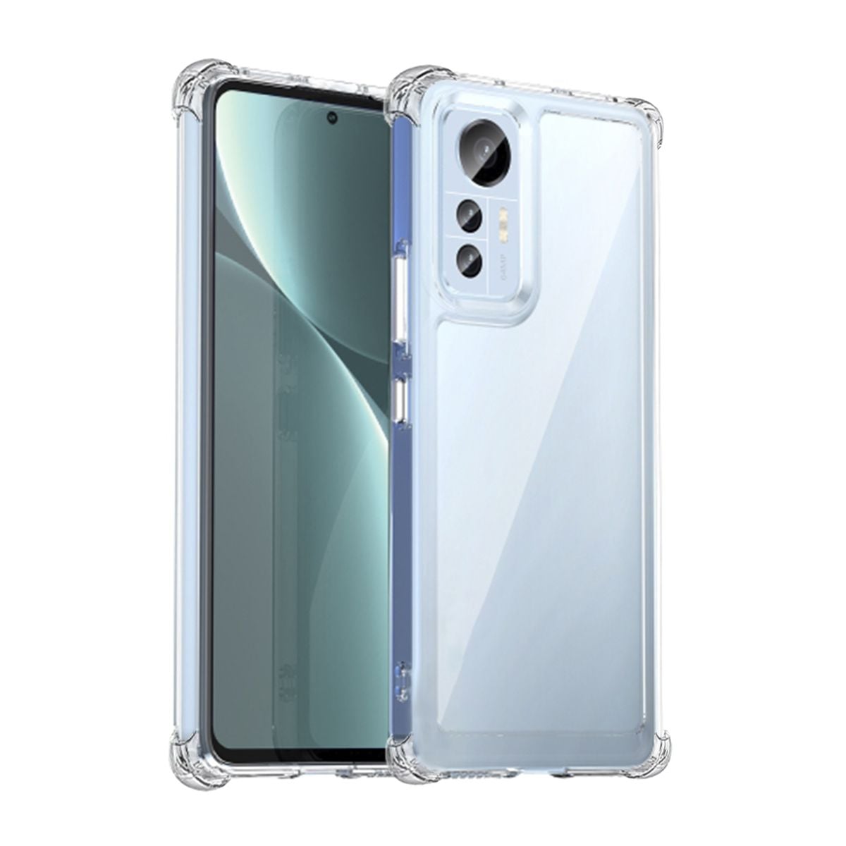 Xiaomi 12 Lite Skal - Stöttåligt Transparent image 4