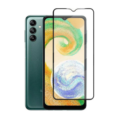 Skärmskydd Samsung Galaxy A04s - 3D Härdat Glas - Svart (bulk) image 1