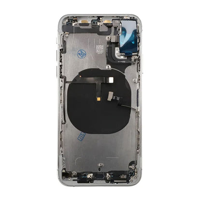 iPhone XS Back Cover Complete OEM Silver With Small Parts image 3
