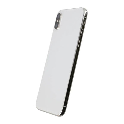 iPhone XS Back Cover Complete OEM Silver With Small Parts image 4