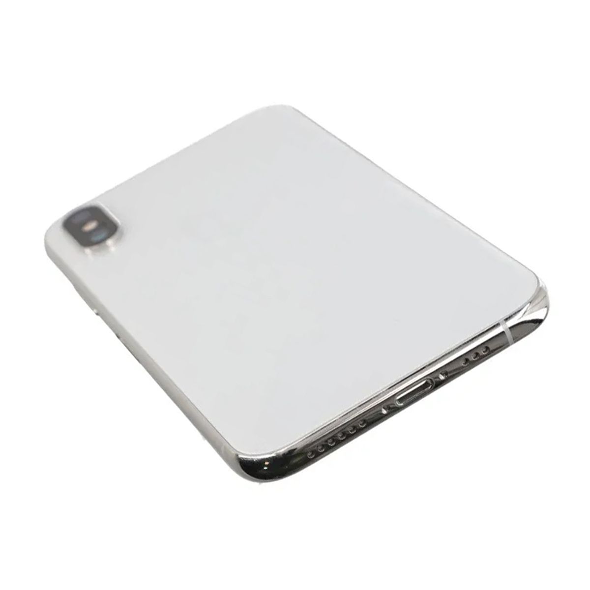 iPhone XS Back Cover Complete OEM Silver With Small Parts image 5