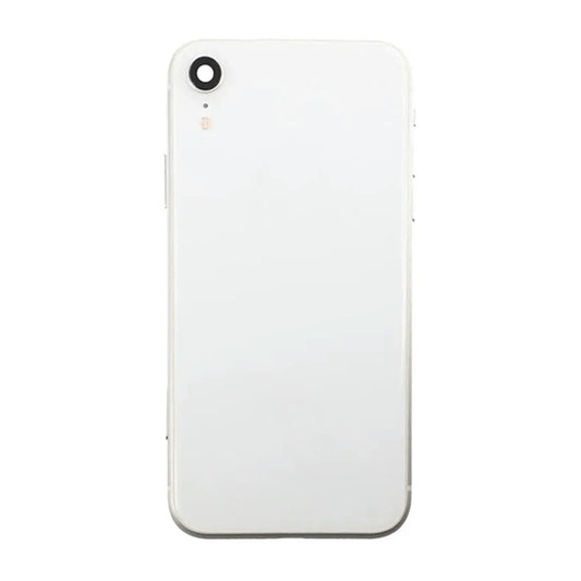 iPhone XR Back Cover Complete OEM White With Small Parts image 2