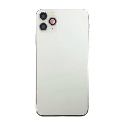 iPhone 11 Pro Back Cover Complete OEM  Silver With Small Parts image 2
