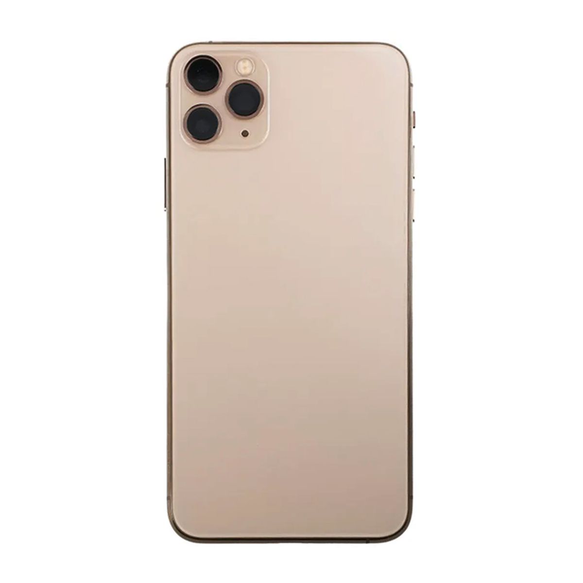 iPhone 11 Pro Max  Back Cover Complete OEM Gold With Small Parts image 2