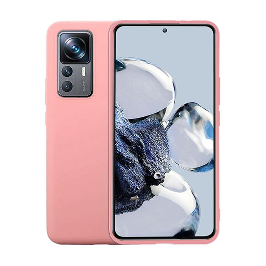 Xiaomi 12T/Xiaomi 12T Pro Silikonskal - Rosa image 1