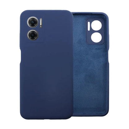 Xiaomi Redmi 10 5G Silikonskal - Mörkblå image 1