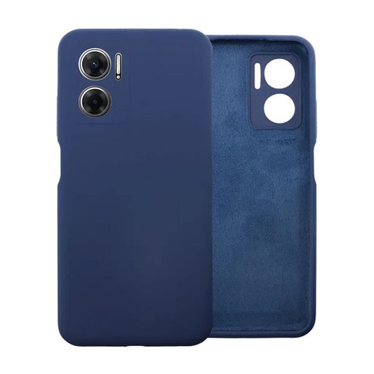 Xiaomi Redmi 10 5G Silikonskal - Mörkblå image 1