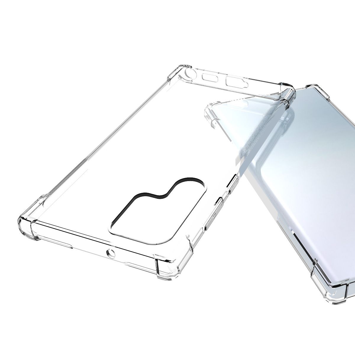 Stöttåligt Skal  Samsung S23 Ultra 5G - Transparent image 3