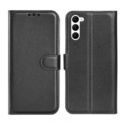 Samsung Galaxy S23 5G Plånboksfodral med Stativ - Svart image 6