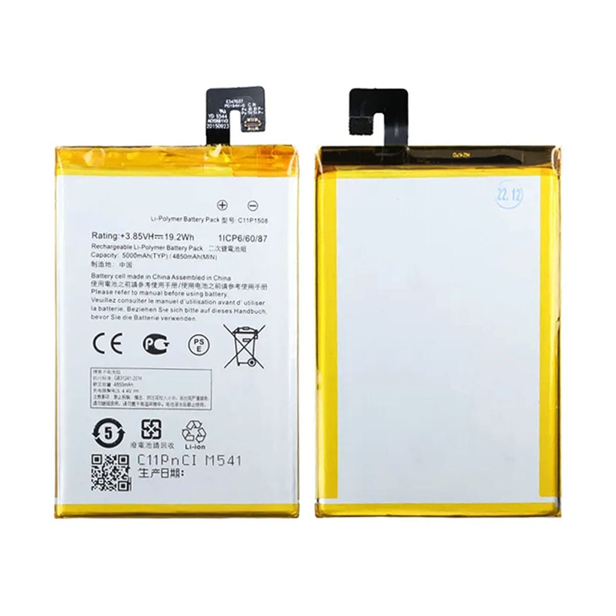 Batteri till Asus Z010AD image 1