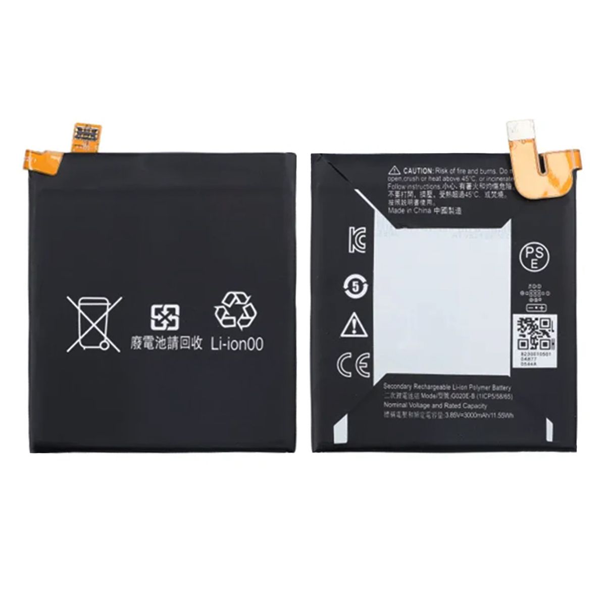 Batteri till Google Pixel 3A image 1