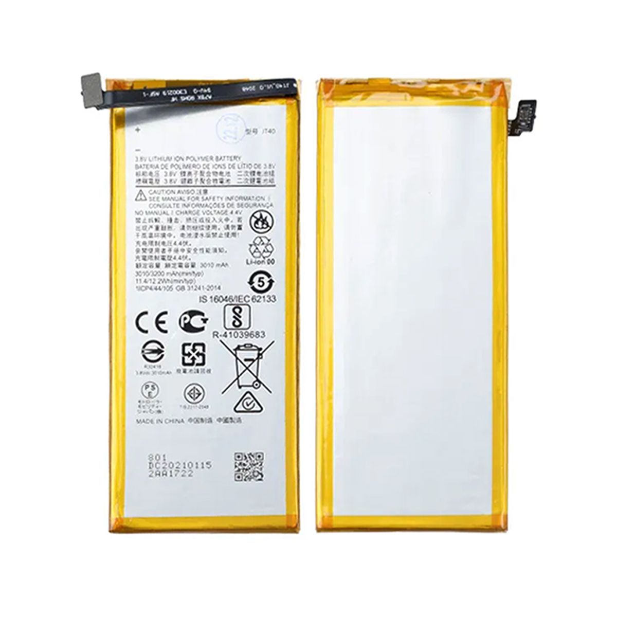 Batteri till Motorola G6 Plus image 1