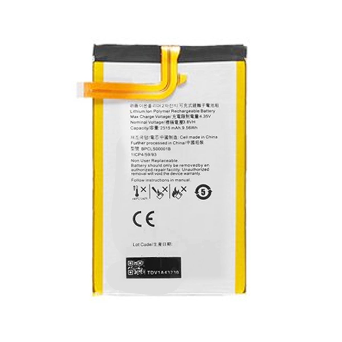 Batteri till BlackBerry CLASSIC image 2