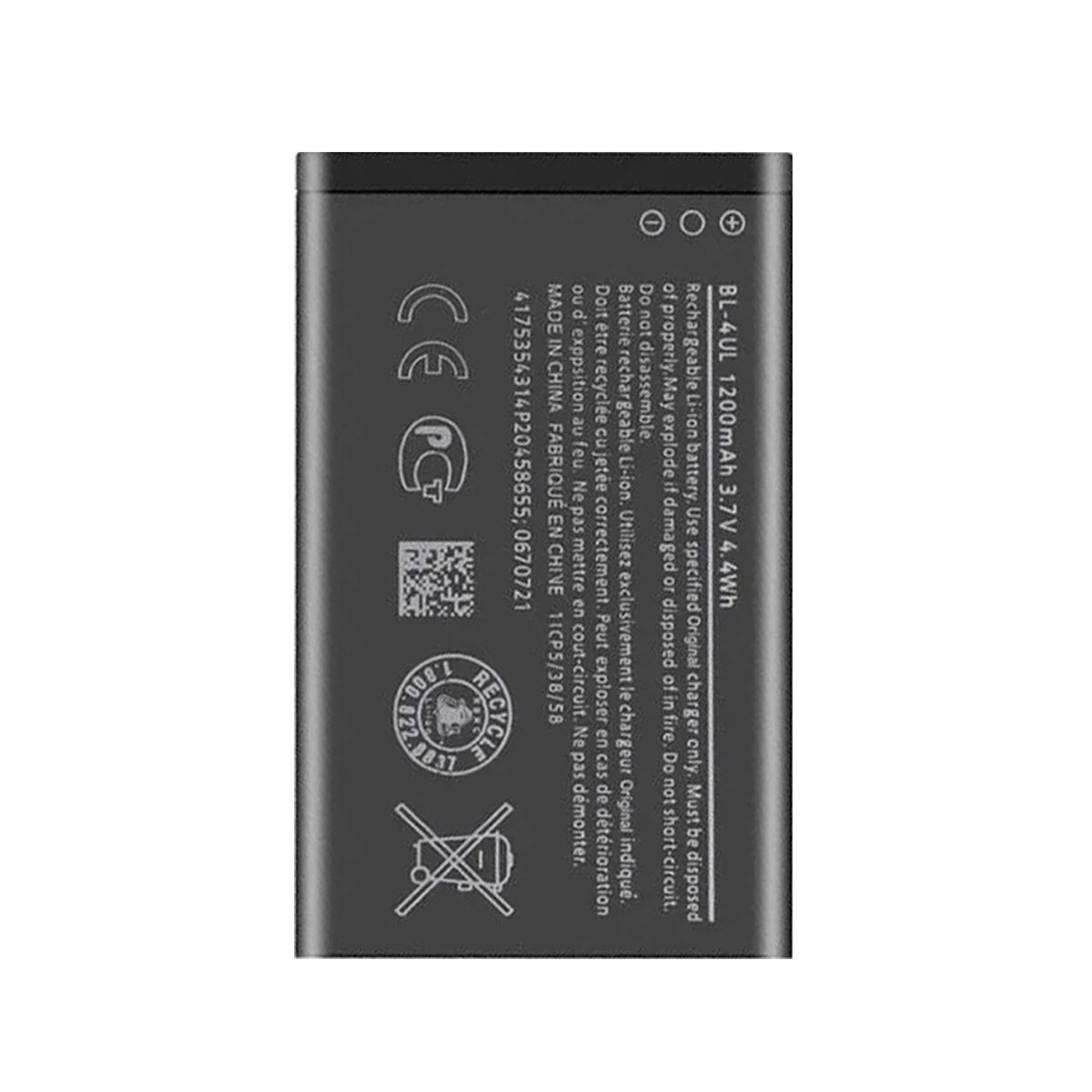 Batteri till Nokia BlL-4UL image 2