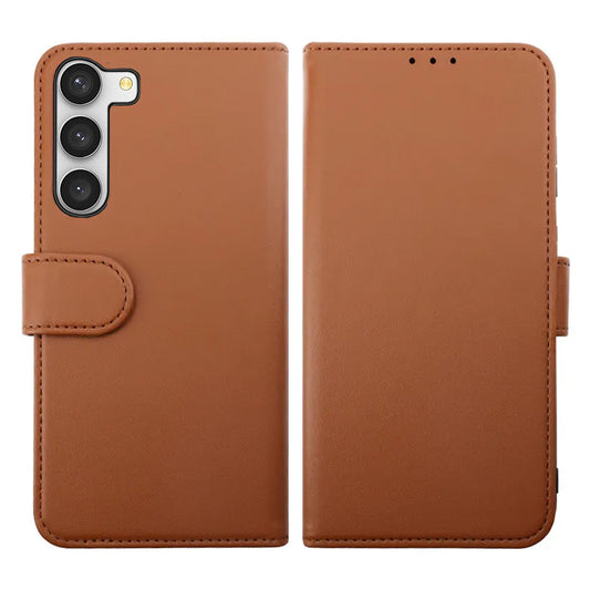 Samsung Galaxy S23 Plånboksfodral Magnet Rvelon - Brun image 1