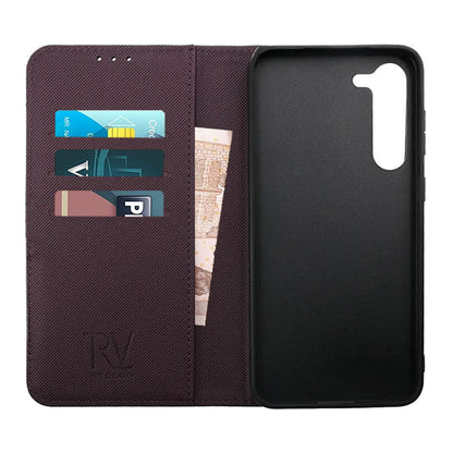 Samsung Galaxy S23 Plånboksfodral Magnet Rvelon - Lila image 2