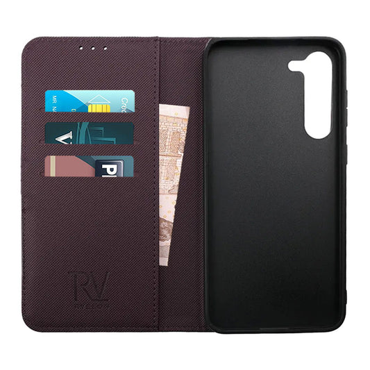 Samsung Galaxy S23 Plus Plånboksfodral Magnet Rvelon - Lila image 2