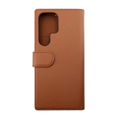 Samsung Galaxy S23 Ultra Plånboksfodral Magnet Rvelon - Brun image 3