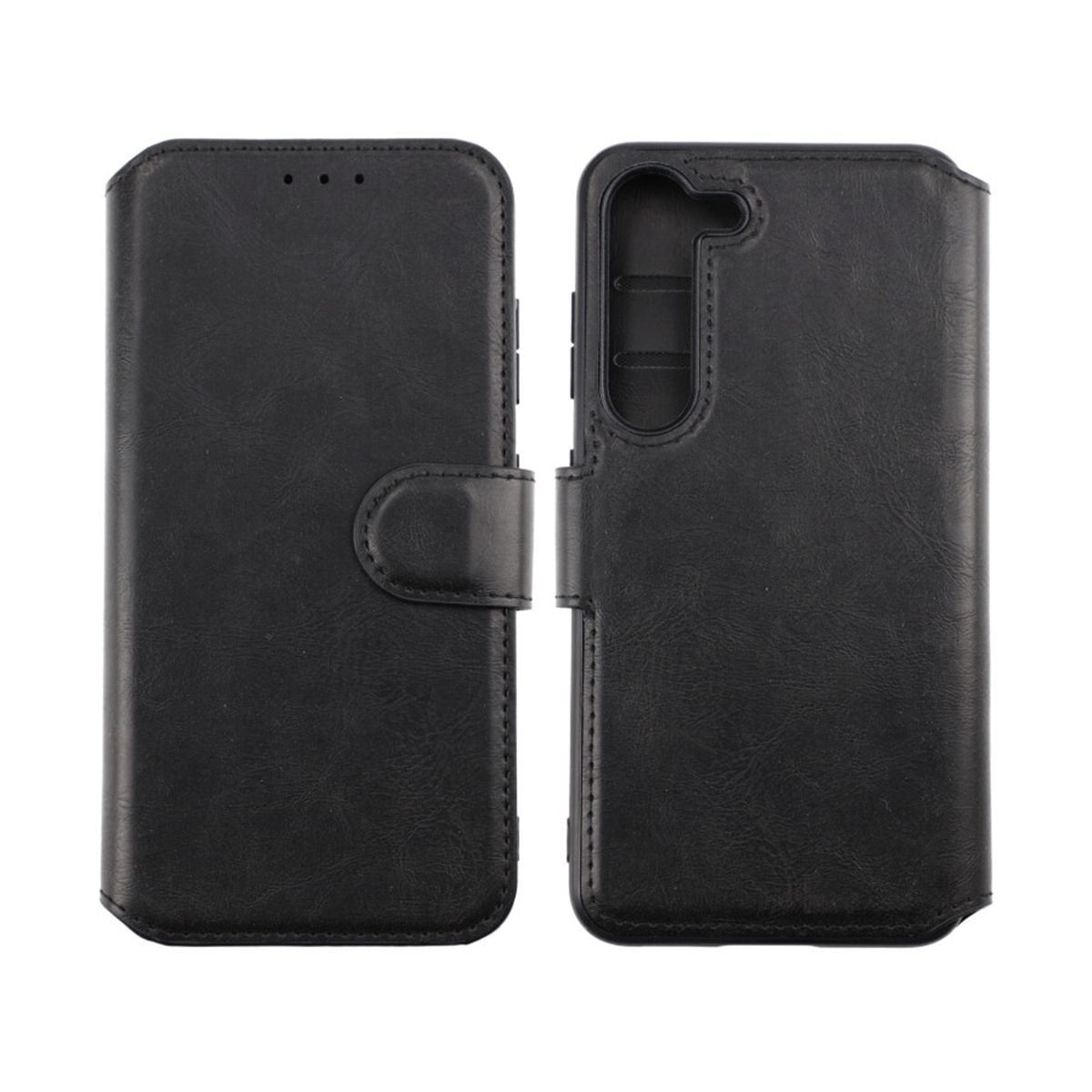 Samsung Galaxy S23 5G Plånboksfodral Extra Kortfack Rvelon - Svart image 1