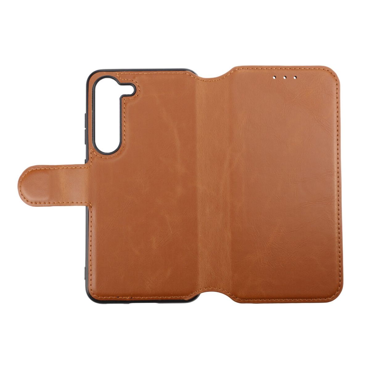 Samsung Galaxy S23 5G Plånboksfodral Extra Kortfack Rvelon - Brun image 5
