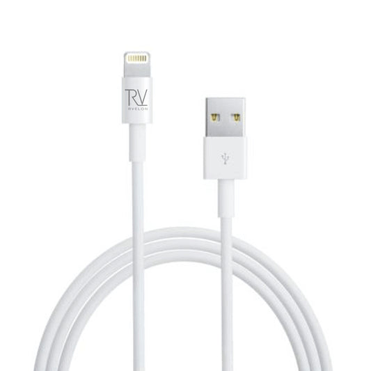 Rvelon USB-A till Lightning Kabel 2m image 1