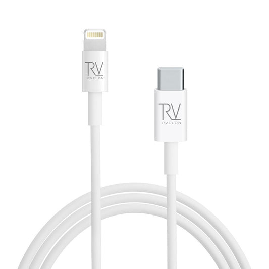 Rvelon USB-C till Lightning Kabel 2m image 1