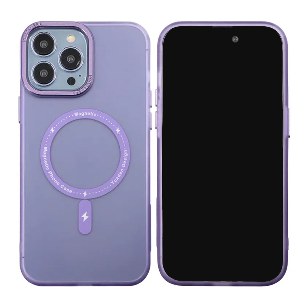 iPhone 13 Pro Mobilskal med MagSafe - Frostat Lila image 1
