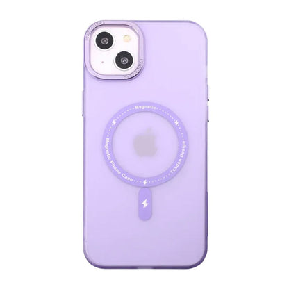 iPhone 14 Plus Mobilskal med MagSafe - Frostat Lila image 2