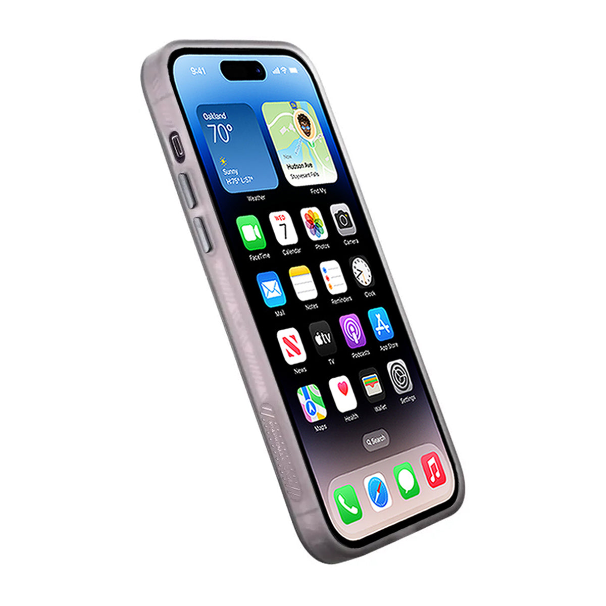iPhone 13 Pro Max Mobilskal - Frostat Svart image 4