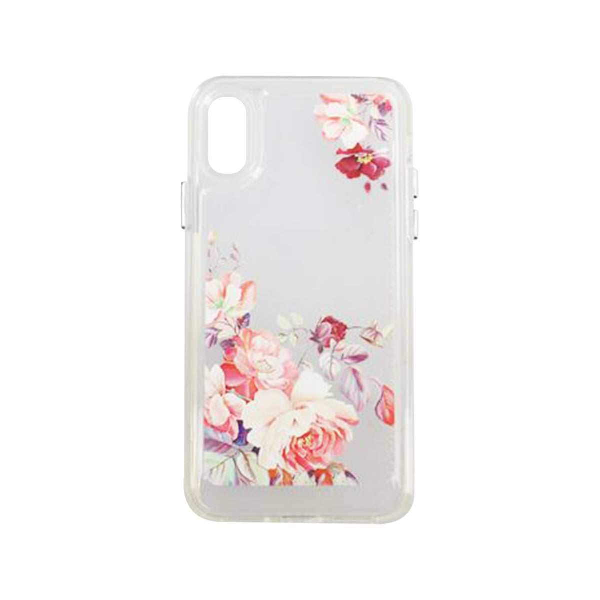 iPhone X/XS Mobilskal med motiv - Retro Blommor image 1