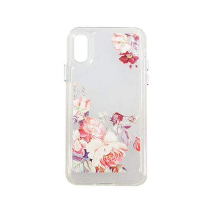 iPhone X/XS Mobilskal med motiv - Retro Blommor image 1