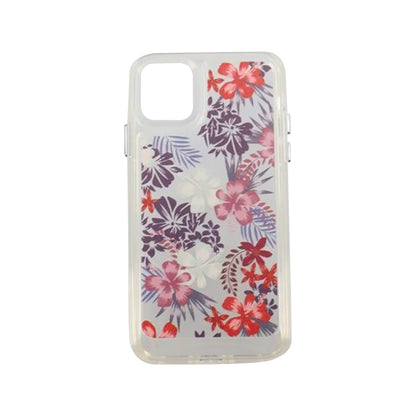 iPhone 11 Mobilskal med motiv - Röda Blommar image 1