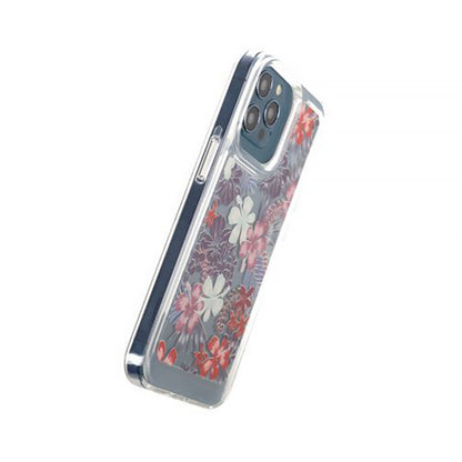 iPhone 12/12 Pro Mobilskal med motiv - Röda Blommar image 4
