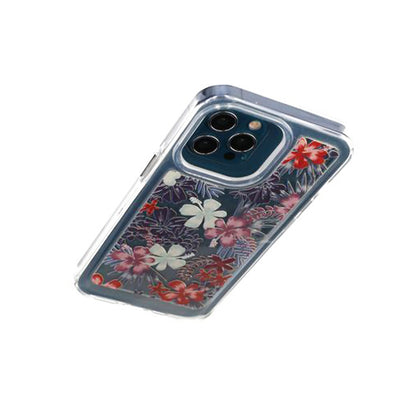 iPhone 12/12 Pro Mobilskal med motiv - Röda Blommar image 7