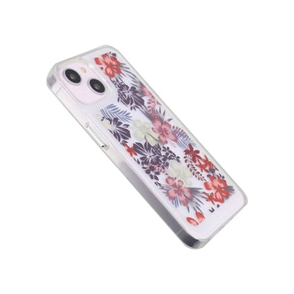 iPhone 14 Mobilskal med motiv - Röda Blommar image 4