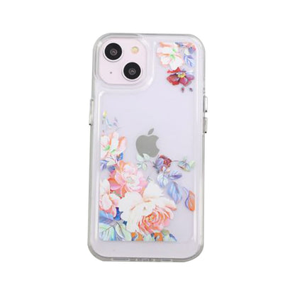 iPhone 14 Mobilskal med motiv - Retro Blommor image 3