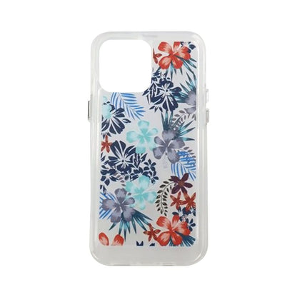 iPhone 14 Plus Mobilskal med motiv - Röda Blommar image 1