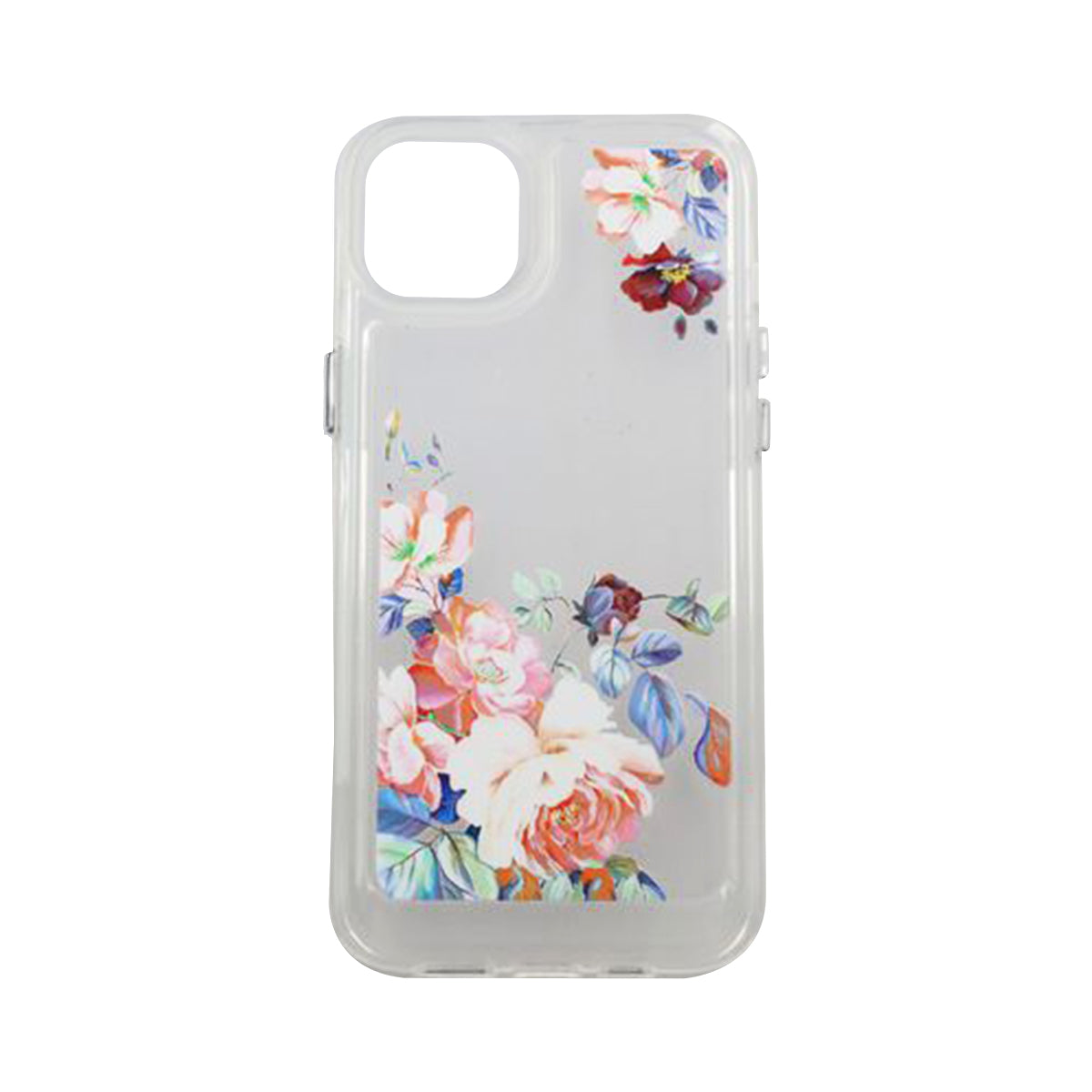 iPhone 14 Plus Mobilskal med motiv - Retro Blommor image 1