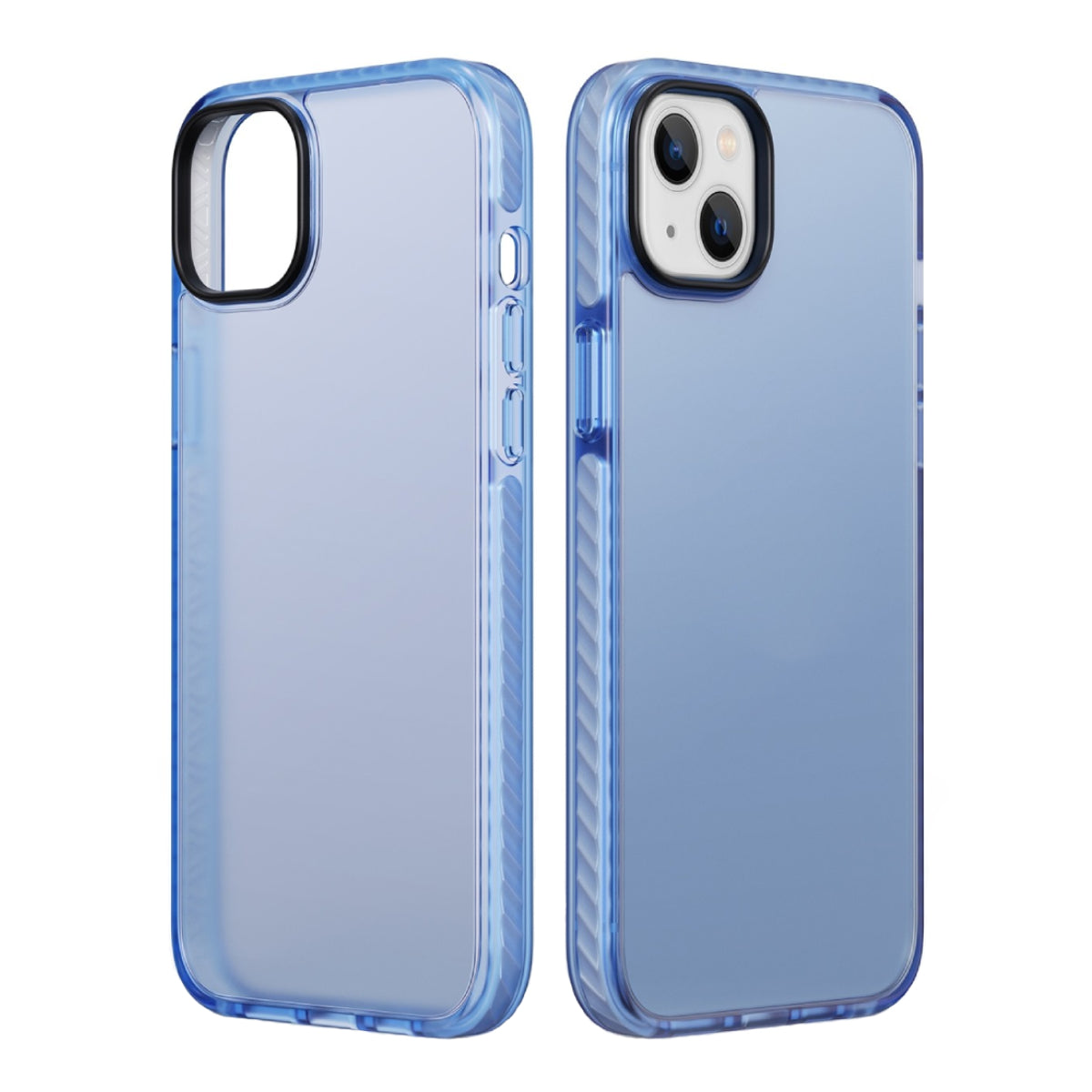 iPhone 14 Stöttåligt TPU Mobilskal - Blå image 1