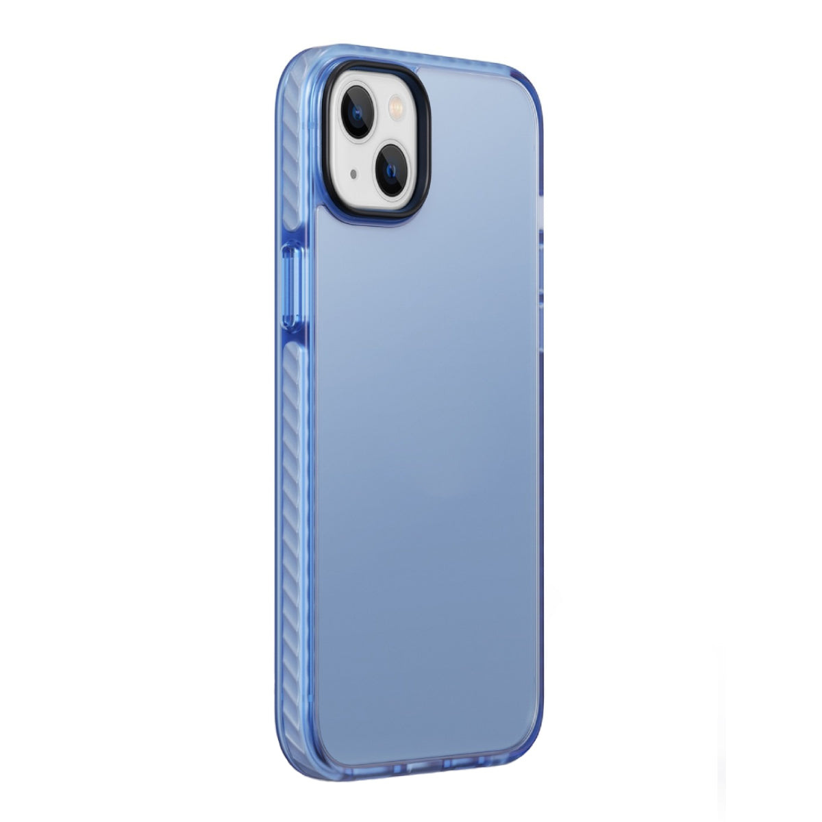 iPhone 14 Stöttåligt TPU Mobilskal - Blå image 3
