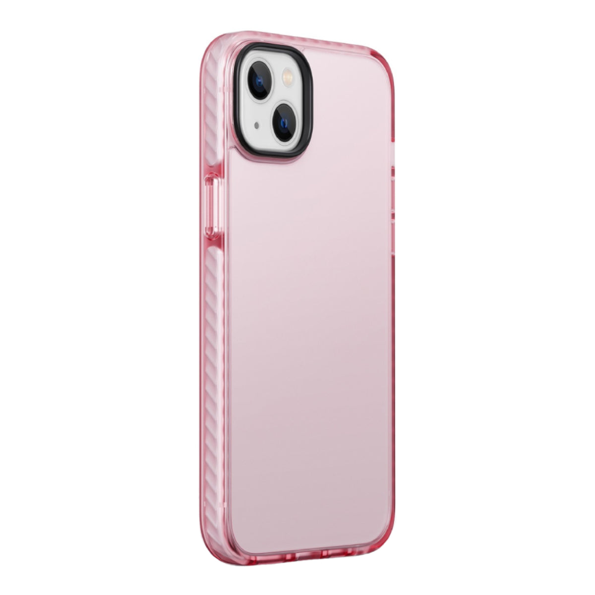 iPhone 14 Stöttåligt TPU Mobilskal - Rosa image 3