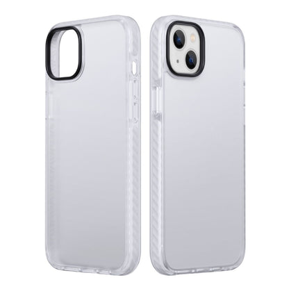 iPhone 14 Plus Stöttåligt TPU Mobilskal - Vit image 1